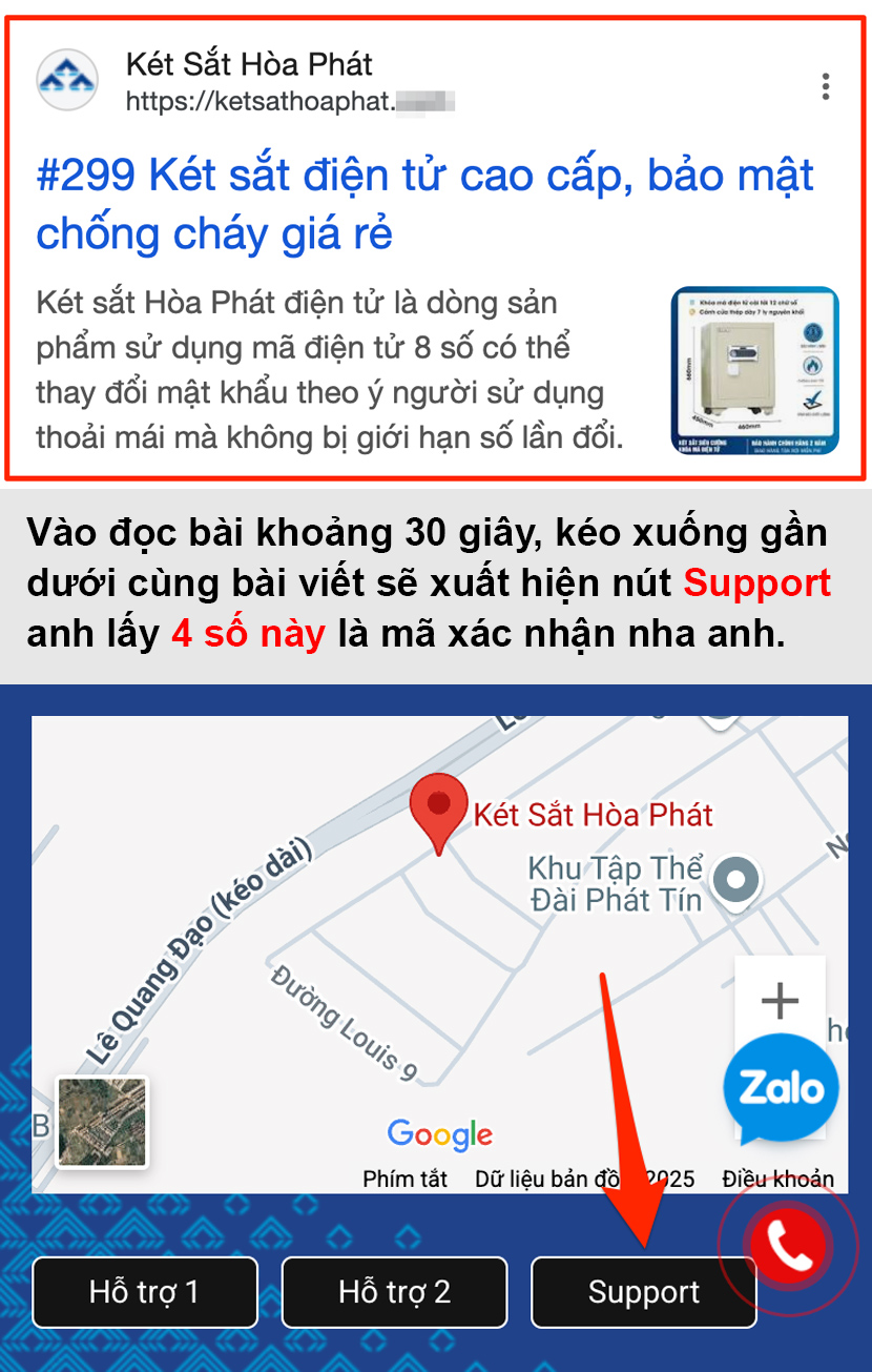 Ảnh két sắt điện tử - KSHP