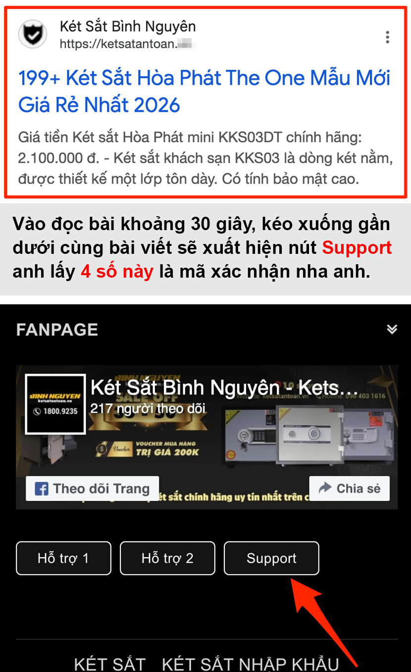 Ảnh két sắt hòa phát - KSAT