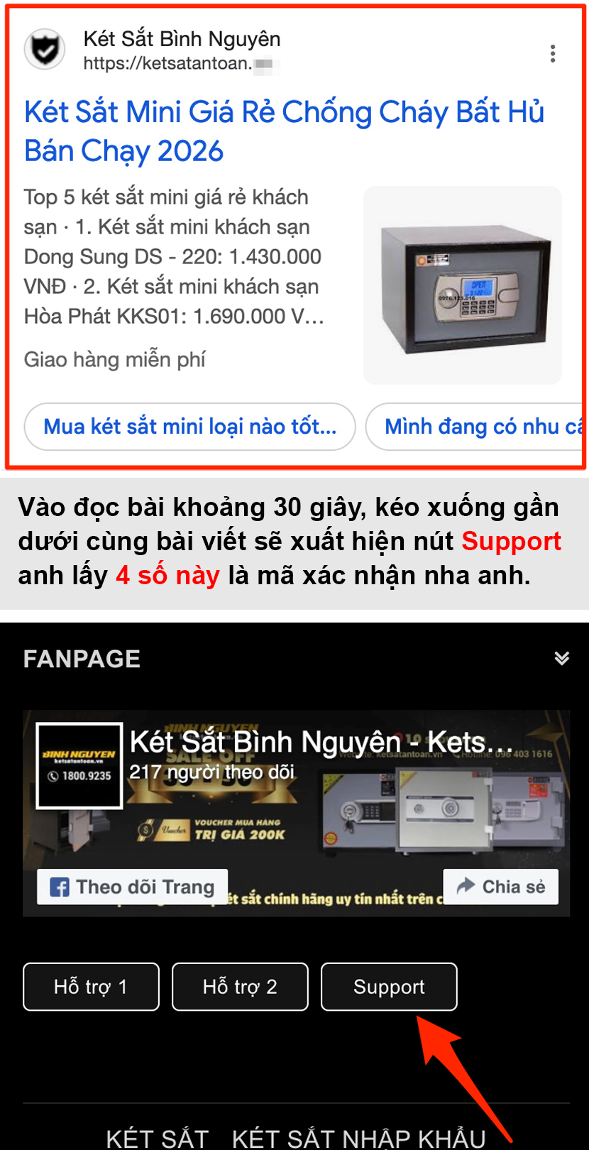 Ảnh két sắt mini - KSAT